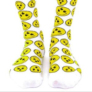 UNIF 666 Smiley White Socks